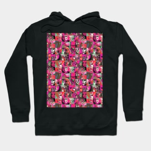 Cubism faces people Hoodie